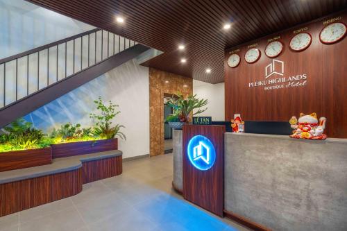 로비, 플레이쿠 하이랜드 부티크 호텔 (PLEIKU HIGHLANDS BOUTIQUE HOTEL) in 쁠래이꾸 (잘라이)
