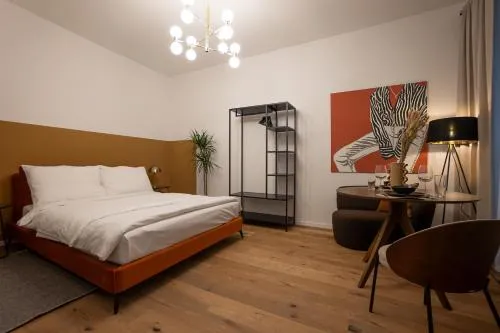 Stylish central 1-bedroom apartment with a terrace in Wien, Österreich