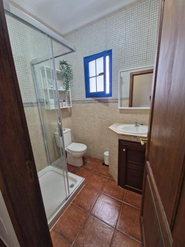 Badkamer, Casa Calandrilla in Caleta de Caballo