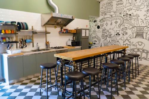 キッチン, The Yard Hostel in カターニア