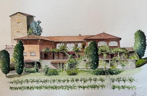 Viesnīcas āriene, Agriturismo Il Belvedere in Palacadžo