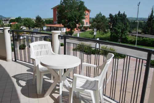 Balcony/terrace, Hotel Europa in Nereto