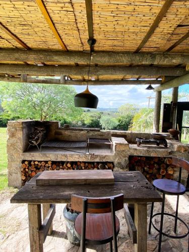 Iekārtas, Chacra La Esencia, casa de campo in El Eden