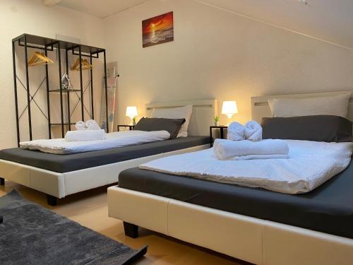 Deluxe Business Suite mit Netflix Premium & Parkplatz, zentral zu Audi & Schwarz Gruppe with 2 Bedrooms - Apartment - Bad Friedrichshall