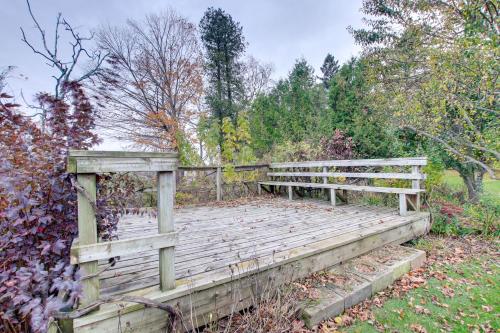 Lakefront Algoma Home with Deck, Grill and Fireplace