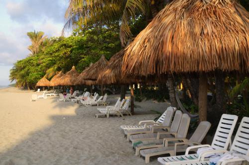 пляж, Hotel Palma Real in Sambo Creek