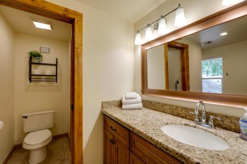 Rustic Pine Retreat with Fenced 1-Acre Yard