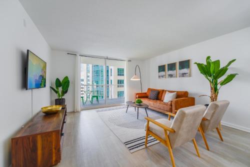 Condo with Panoramic City Views in Brickell in Miami, USA