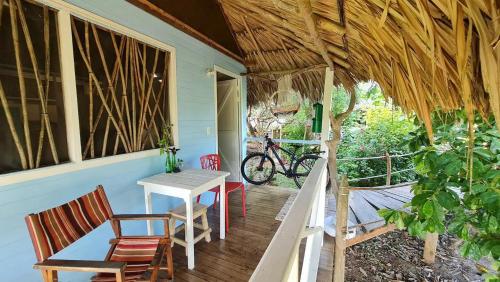 Balcony/terrace, Cabanas La Mucura in San Onofre