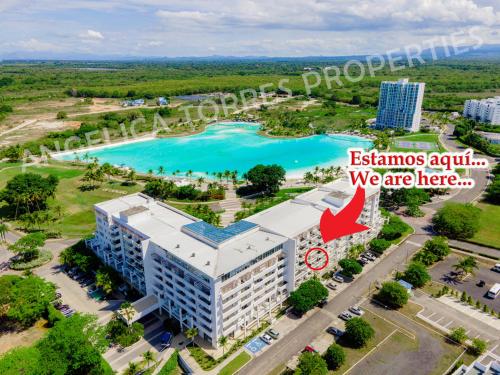 . Hermoso estudio con vista al mar en el Town Center de Playa Blanca Panamá