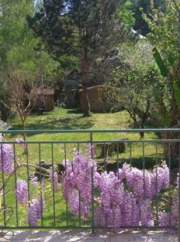 Agréable maison de village avec jardin.