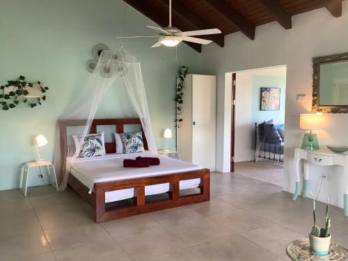 Κρεβάτι, Villa San Sebastian Curaçao (Villa San Sebastian Curacao) in Fontein