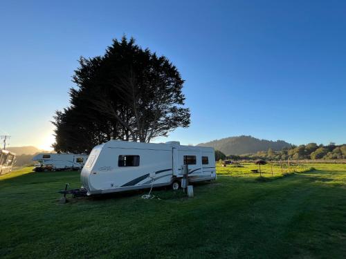 View, Glamping trailer (site #2) in Klamath (CA)