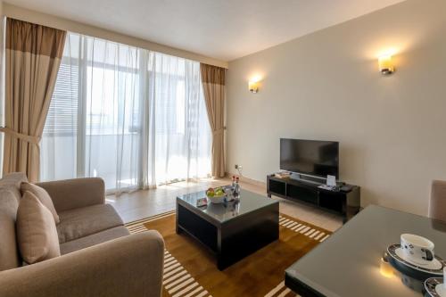 Exterior view, The Apartments, Dubai World Trade Centre in World Trade Centre DIFC