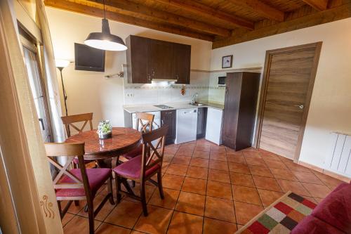 köök, Apartamentos El Pedrayu in Onis