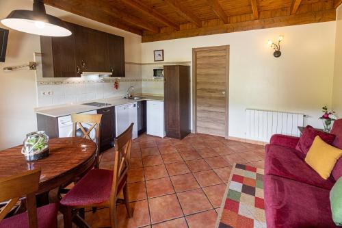 köök, Apartamentos El Pedrayu in Onis