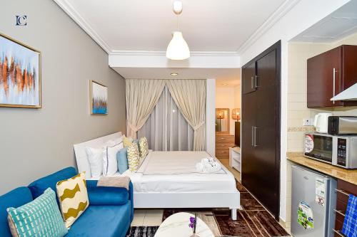 Luxury Escapes - Cozy Studio with Balcony near Metro - Goldcrest 2 JLT, Dubaï (photo 5)