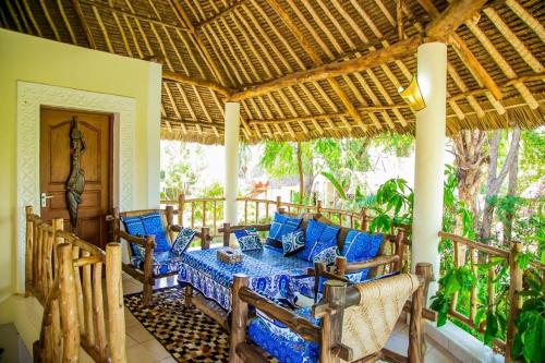 Beach Cottage for 4 in Galu beach, Diani Beach