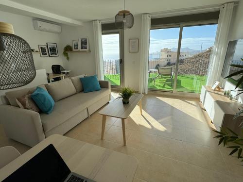 Apartamento Cervantes con terraza y vistas al mar