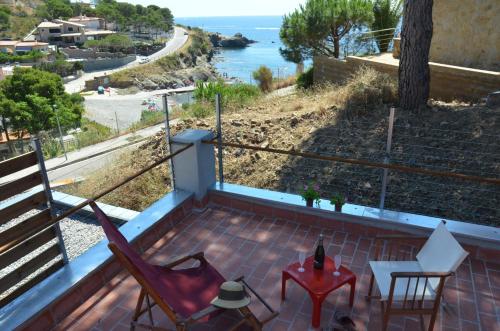 A szálláshely kívülről, Apartment Rovellada Platja in Colera
