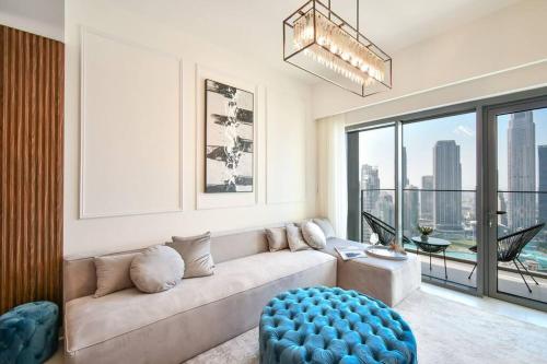 Burj Royale-Enchanting Burj&Fountain full view Sky APT 3+1BR, Dubai (foto 4)