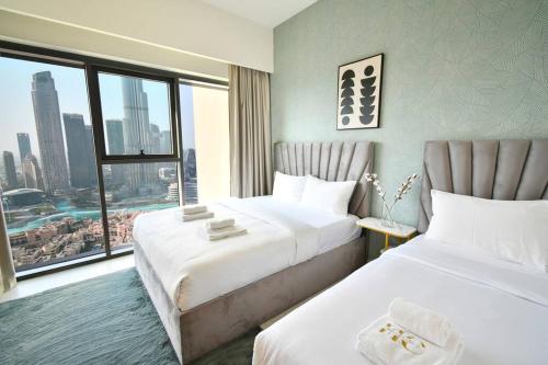 Burj Royale-Enchanting Burj&Fountain full view Sky APT 3+1BR, Dubai (foto 10)