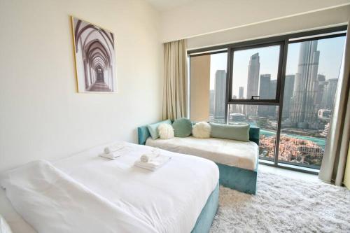 Burj Royale-Enchanting Burj&Fountain full view Sky APT 3+1BR, Dubai (foto 9)