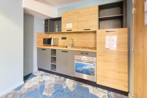 ห้องครัว, Hotel Base Camp Lodge - Les 2 Alpes in เลส เดอ อาลป์