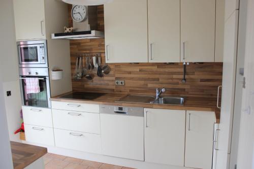 Konyha, Schatzlhof Suite in Berg am Starnberger See in Berg