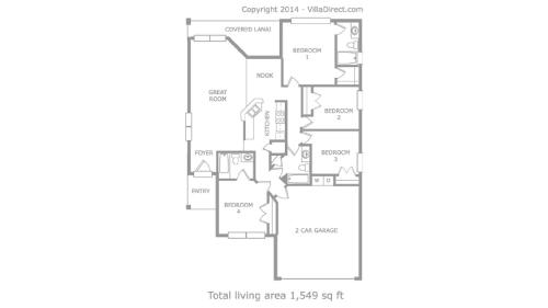 Castaway Getaway - Very popular 4 bed family pool home on Terra Verde Resort - close to Disney World thumb 4
