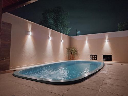 Casa rústica prox praias piscina aquecida e sauna