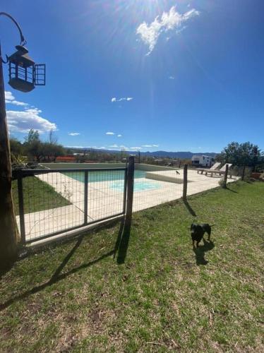 Swimming pool, Cabana de campo in Villa Carlos Paz