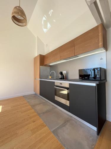 ห้องครัว, Villa Aziliz - Face Mer in แซงต์ นาแซร์