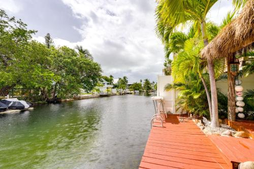 Waterfront Key West Oasis w/ Float Dock! in Sugarloaf Shores (FL)