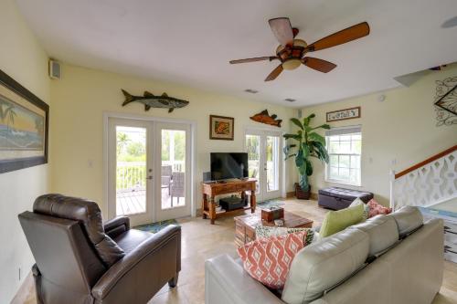 Waterfront Key West Oasis w/ Float Dock! in Sugarloaf Shores (FL)