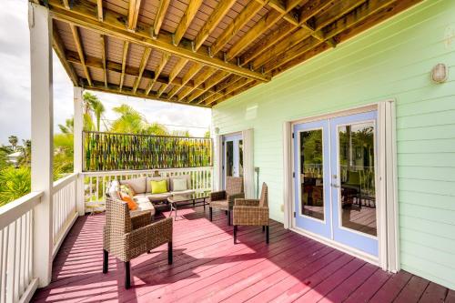 Waterfront Key West Oasis with Float Dock!