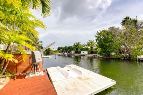 Waterfront Key West Oasis w/ Float Dock! in Sugarloaf Shores (FL)