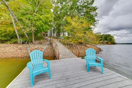 Family-Friendly Lake Escape with Deep Water Dock!