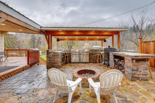 . Orofino Cottage - Patio, Hot Tub and Outdoor Kitchen