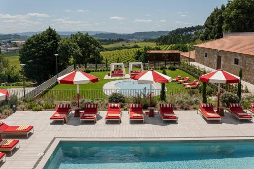 สระว่ายน้ำ, Solar de Vila Meã (Solar de Vila Mea) in บาเซโลซ