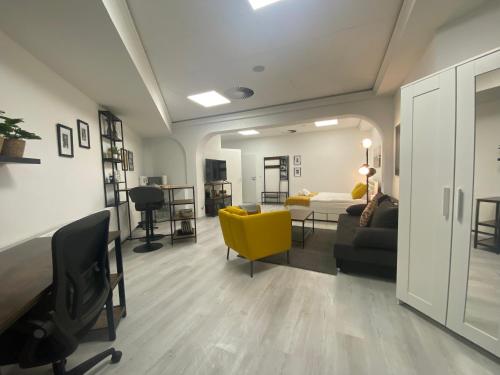 Chice, urbane Oase mit Arbeitsplatz in ทรัวส์ดอร์ฟ์