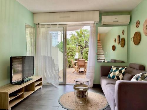 Maison au calme 2 Chambres Terrasse Clim parking gratuit in La Chamberte