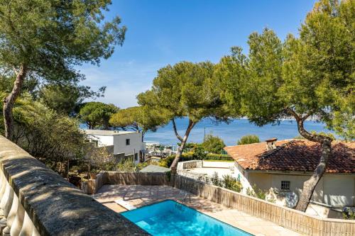 Sea front - Villa Cap D'antibes - Eden Roc - Pool