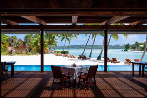 Restaurante, Aitutaki Lagoon Resort & Spa (Adults Only) in Aitutaki