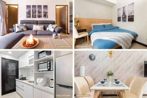 2B1bLK, Stylish & Comfortable, 5 Min to Ximen MRT • 2房1衛 客廳廚房 時尚舒適 5分到西門站, Тайбэй