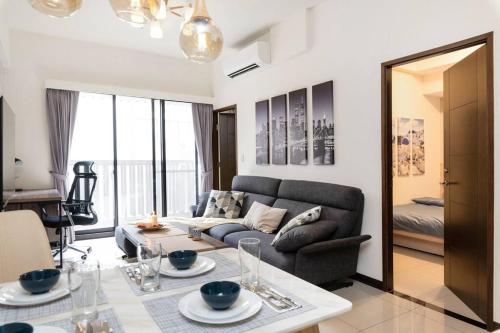 2B1bLK, Stylish & Comfortable, 5 Min to Ximen MRT • 2房1衛 客廳廚房 時尚舒適 5分到西門站, Тайбэй (фото 8)