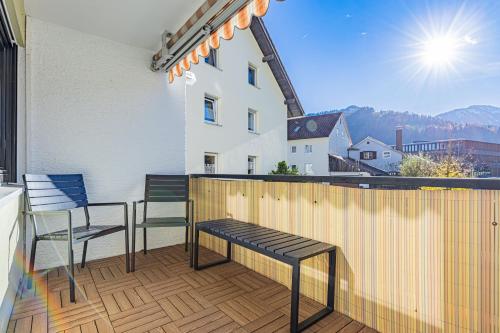 Balcony/terrace, SMS-Homes I AUSZEIT am ALPSEE in Immenstadt im Allgau