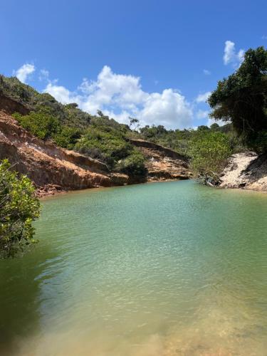 Excelente casa na ilha da Croa na Barra de Santo Antônio