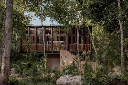 Uitzicht, BOCA DE AGUA BACALAR in Bacalar