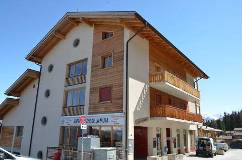 A szálláshely kívülről, Immeuble Les Serandes in Vex